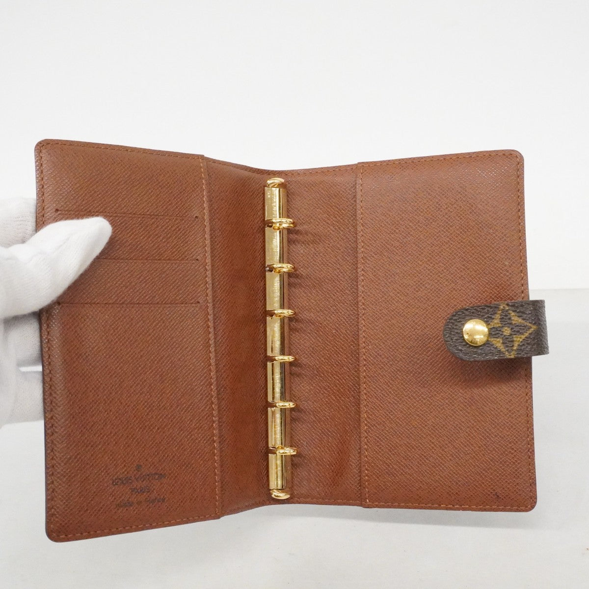 ★SALE【6cc3854】ルイヴィトン 手帳カバー モノグラム アジェンダPM R20005 ブラウン【中古】メンズ レディース ユニセックス