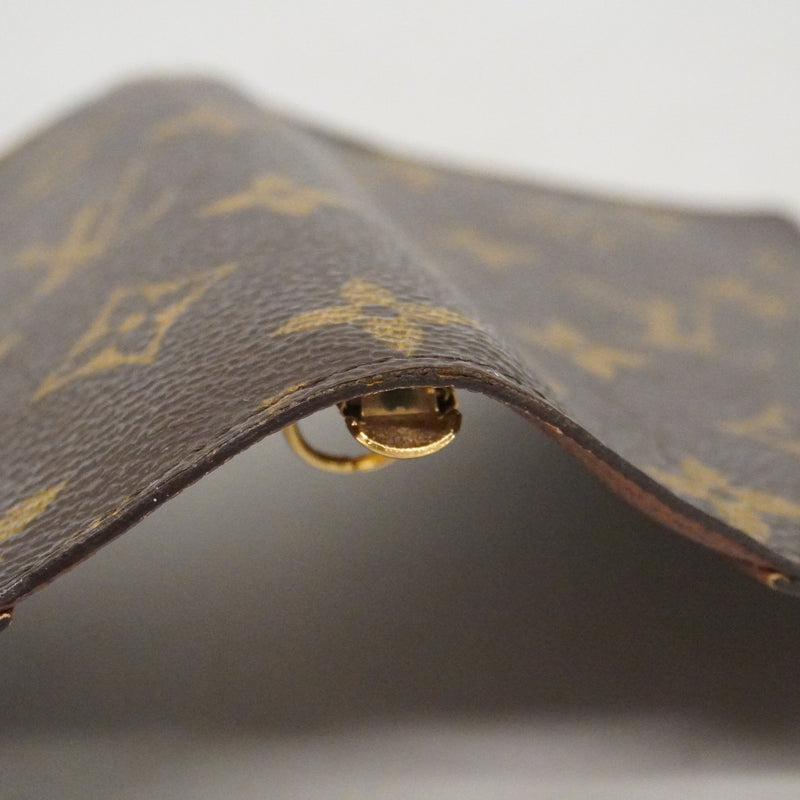 ★SALE【6cc3854】ルイヴィトン 手帳カバー モノグラム アジェンダPM R20005 ブラウン【中古】メンズ レディース ユニセックス
