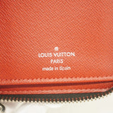 ★最終価格【6cc3881-k】ルイヴィトン 長財布 ダミエ・グラフィット ジッピーウォレットヴェルティカル N60306 ブラック ルージュ【中古】メンズ