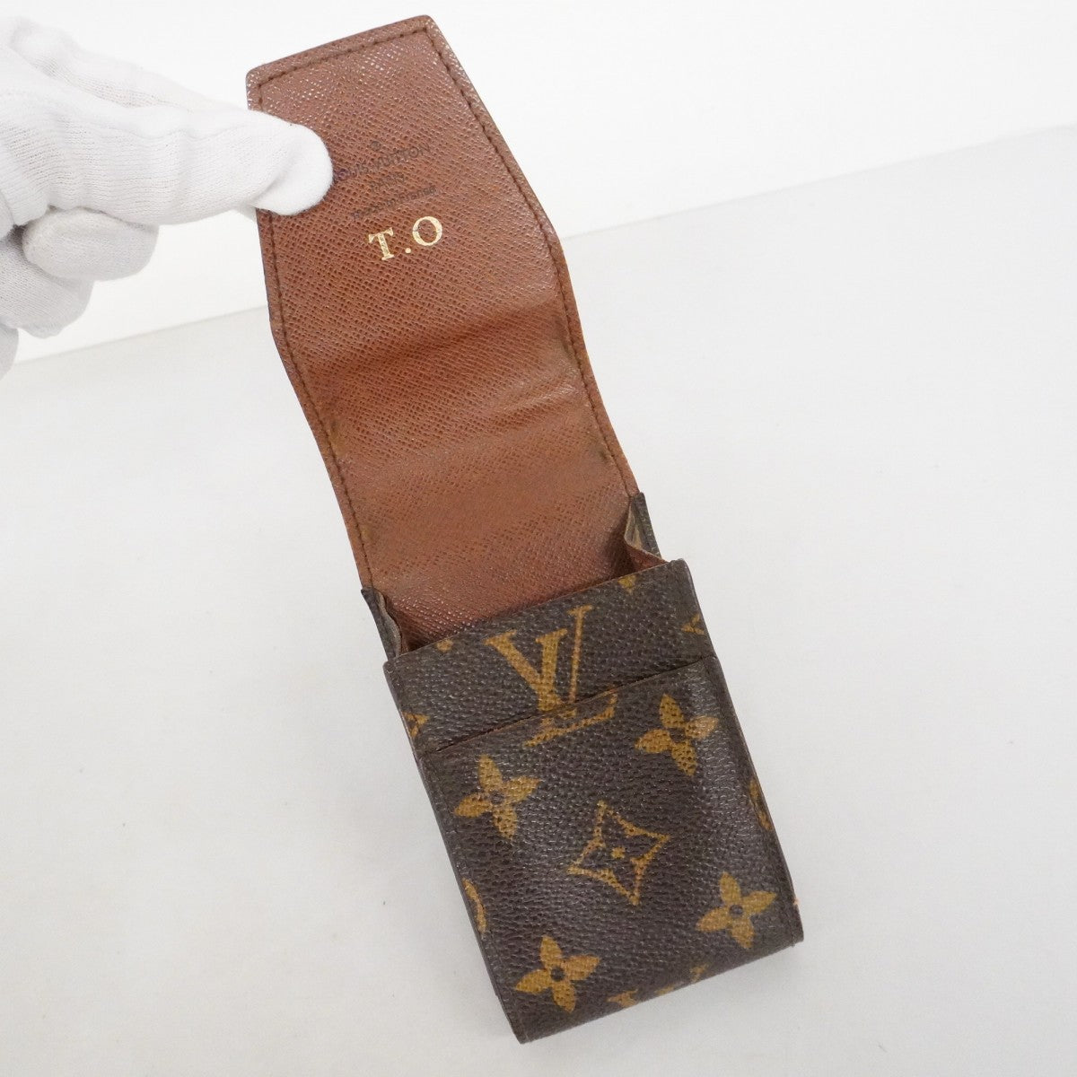 ★SALE【6cc3934】ルイヴィトン シガレットケース モノグラム エテュイシガレット M63024 ブラウン【中古】メンズ レディース ユニセックス