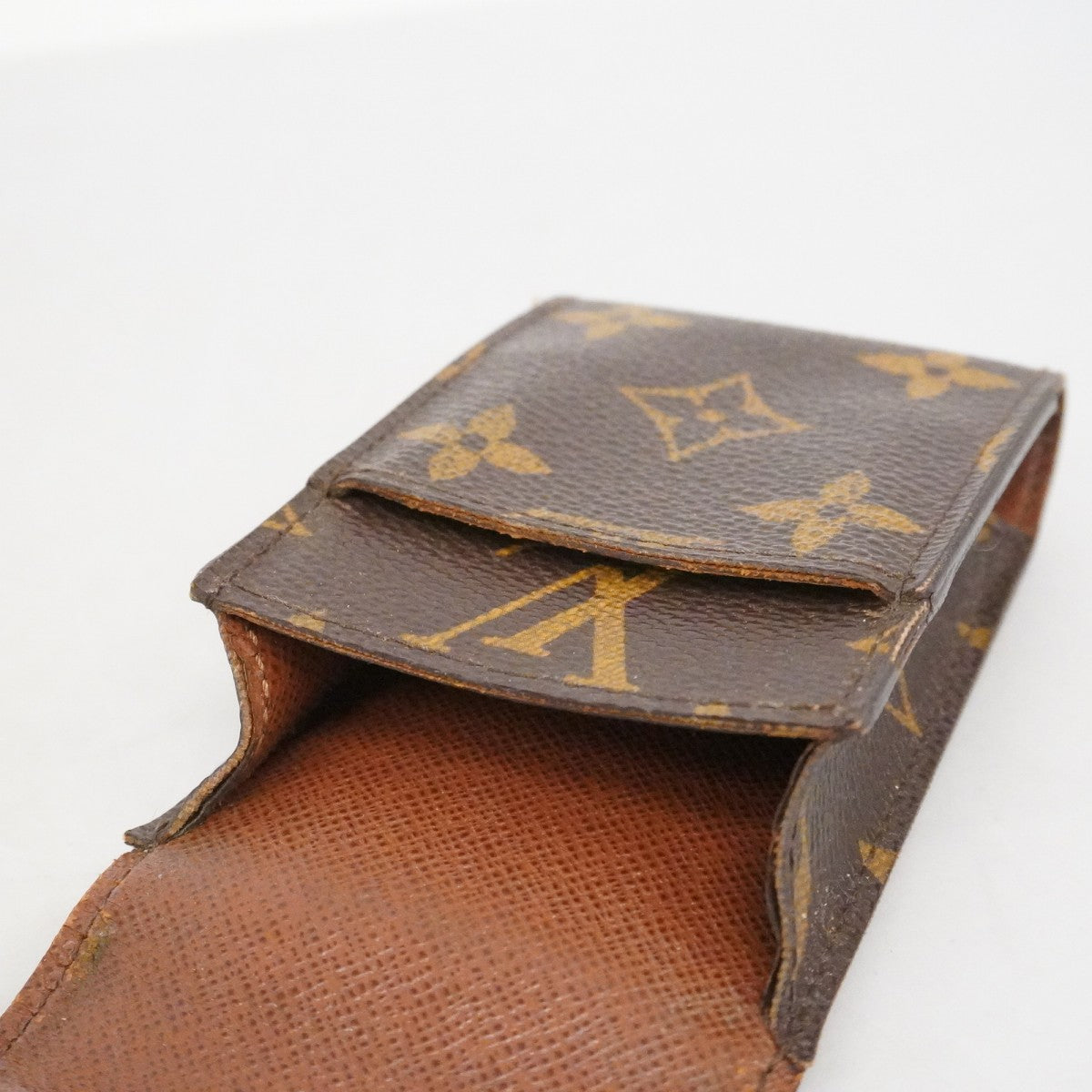 ★SALE【6cc3934】ルイヴィトン シガレットケース モノグラム エテュイシガレット M63024 ブラウン【中古】メンズ レディース ユニセックス