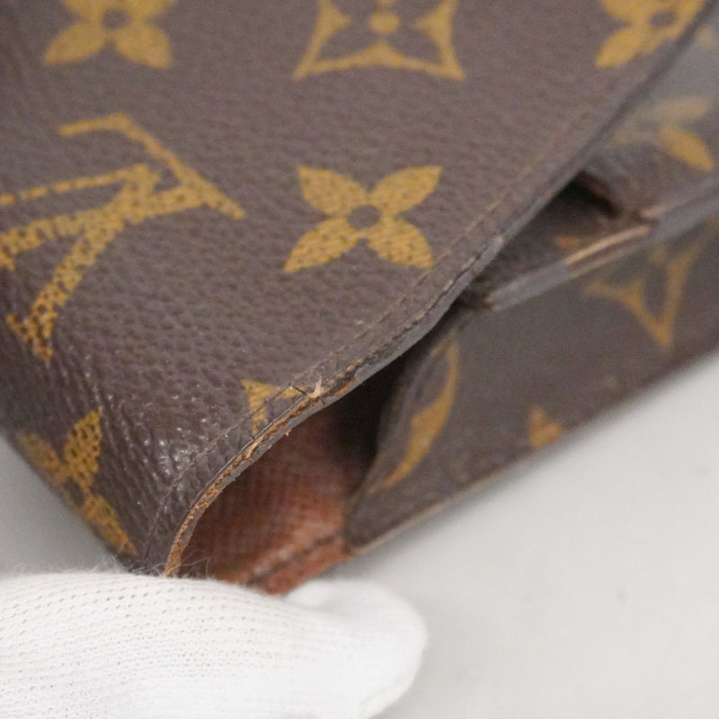 ★SALE【6cc3934】ルイヴィトン シガレットケース モノグラム エテュイシガレット M63024 ブラウン【中古】メンズ レディース ユニセックス