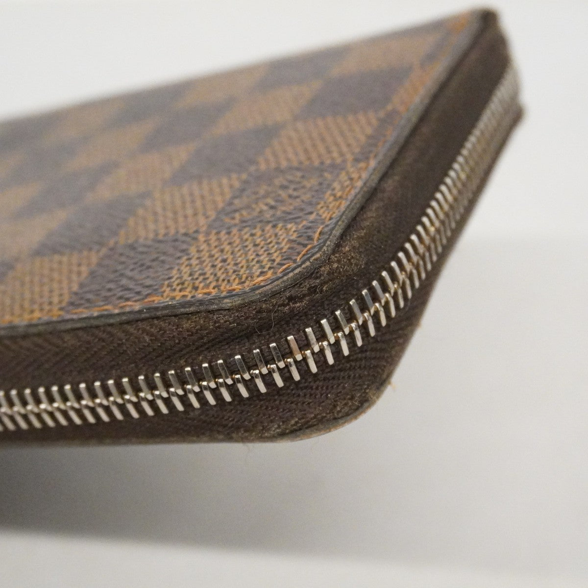 【6cc3940】ルイヴィトン 長財布 ダミエ ジッピーウォレット N60015 エベヌ【中古】メンズ レディース ユニセックス