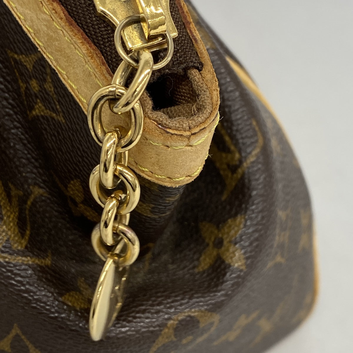 【6cc3955】ルイヴィトン ハンドバッグ モノグラム ティヴォリPM M40143 ブラウン【中古】レディース