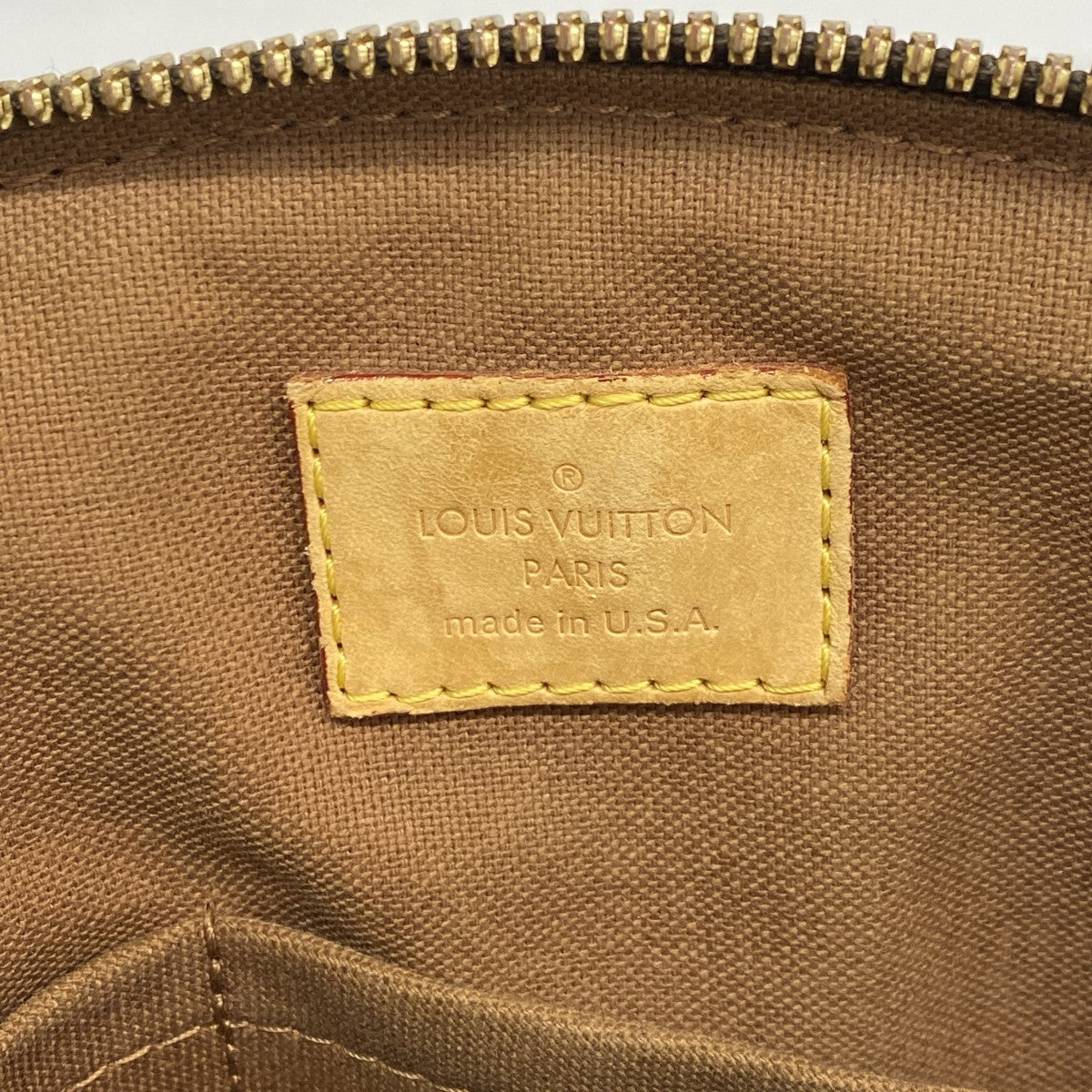 【6cc3955】ルイヴィトン ハンドバッグ モノグラム ティヴォリPM M40143 ブラウン【中古】レディース