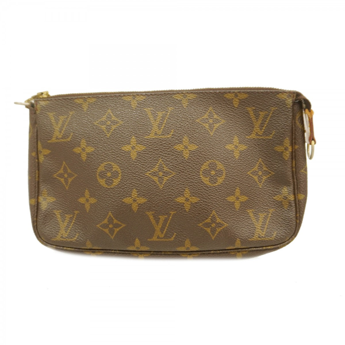 【6cc3969】ルイヴィトン ポーチ モノグラム ポシェットアクセソワール M51980 ブラウン【中古】レディース