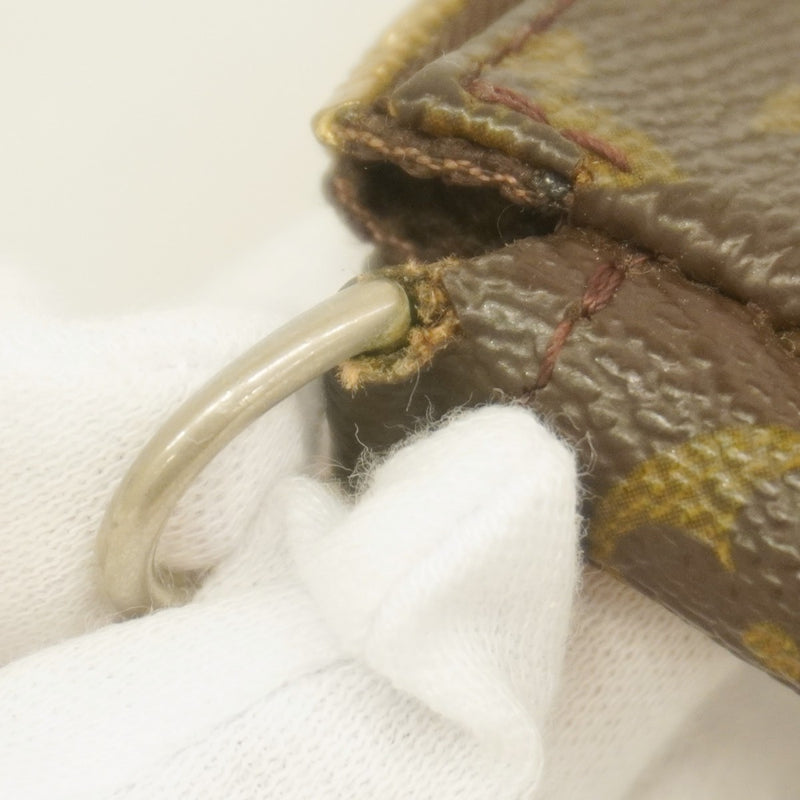 【6cc3969】ルイヴィトン ポーチ モノグラム ポシェットアクセソワール M51980 ブラウン【中古】レディース