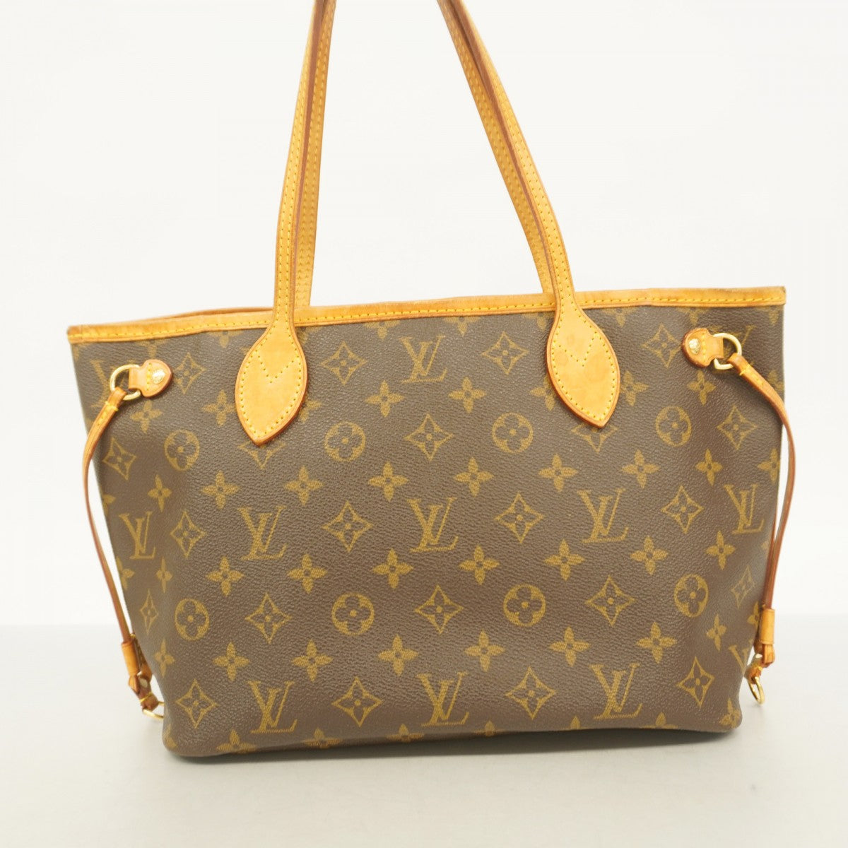 ★最終価格【6cc3997】ルイヴィトン トートバッグ モノグラム ネヴァーフルPM M40155 ブラウン【中古】レディース