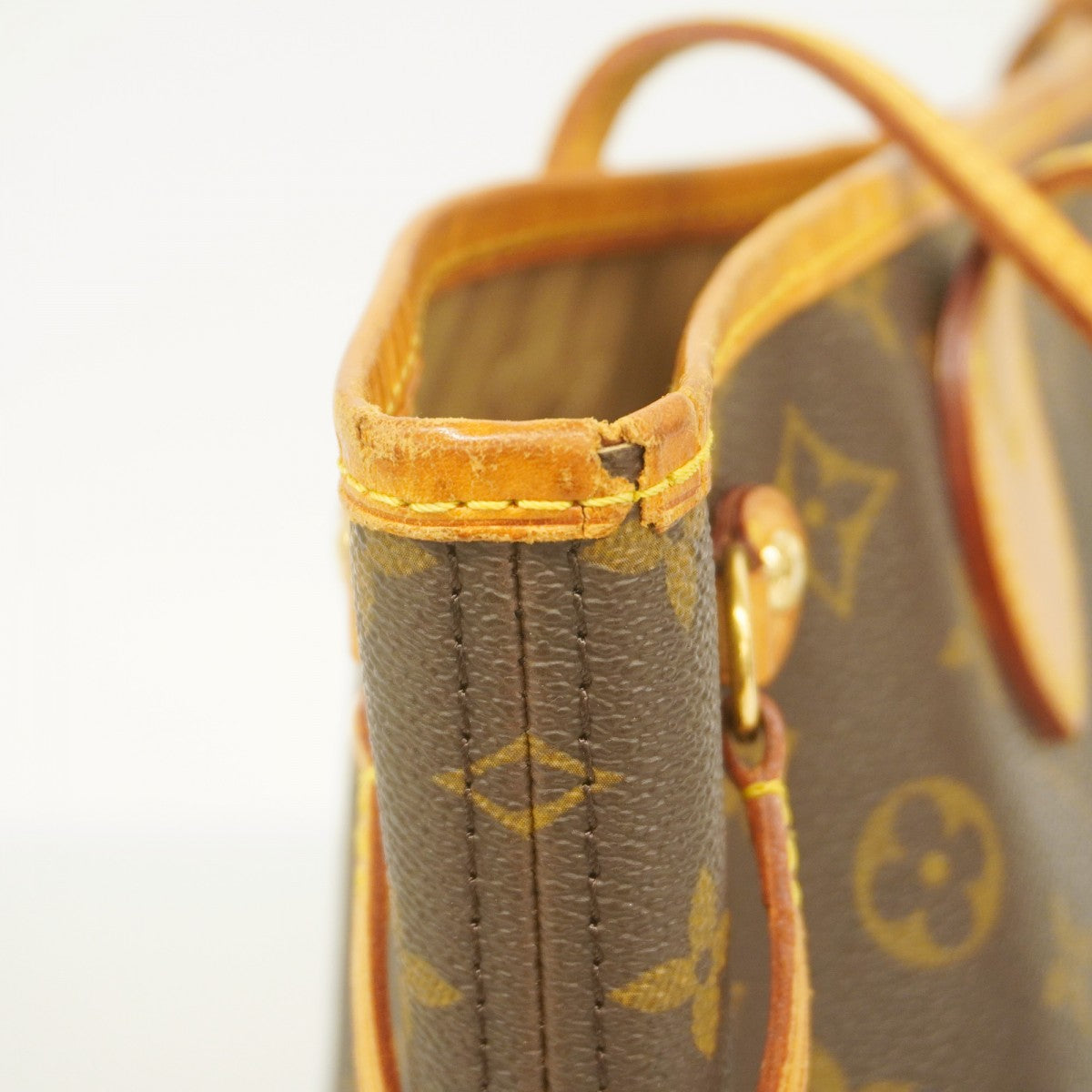 ★最終価格【6cc3997】ルイヴィトン トートバッグ モノグラム ネヴァーフルPM M40155 ブラウン【中古】レディース