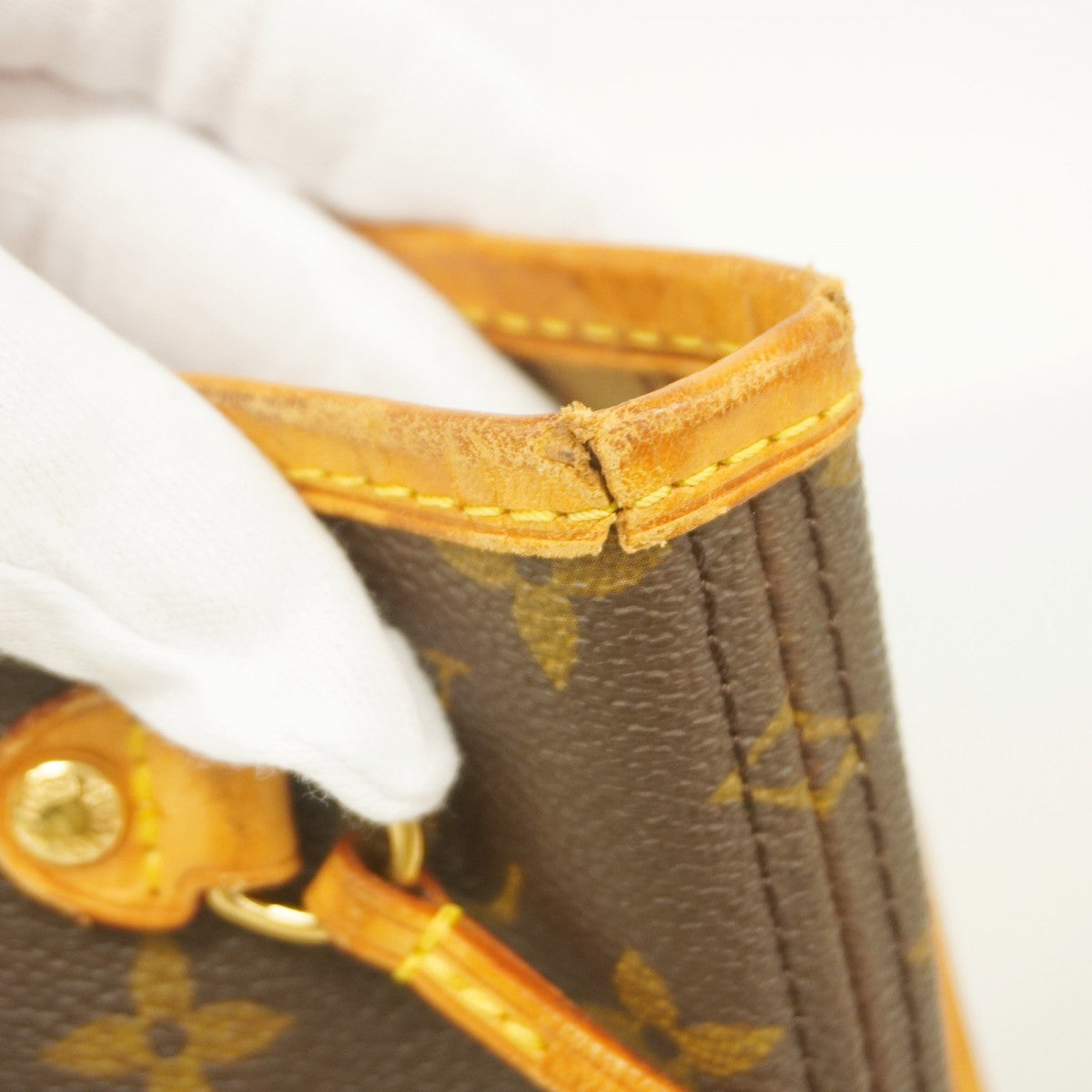 ★最終価格【6cc3997】ルイヴィトン トートバッグ モノグラム ネヴァーフルPM M40155 ブラウン【中古】レディース