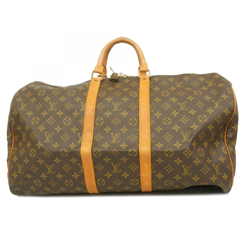 【6cc4004】ルイヴィトン ボストンバッグ モノグラム キーポル55 M41424 ブラウン【中古】メンズ レディース ユニセックス