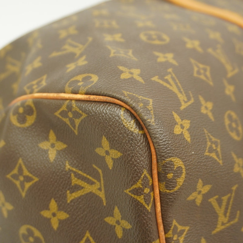 【6cc4004】ルイヴィトン ボストンバッグ モノグラム キーポル55 M41424 ブラウン【中古】メンズ レディース ユニセックス