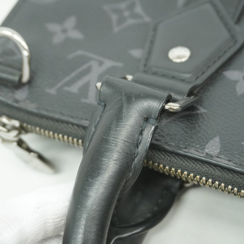 【6cc4006】ルイヴィトン ハンドバッグ モノグラム・エクリプス サックプラクロス M46456 ブラック 2wayバッグ【中古】メンズ