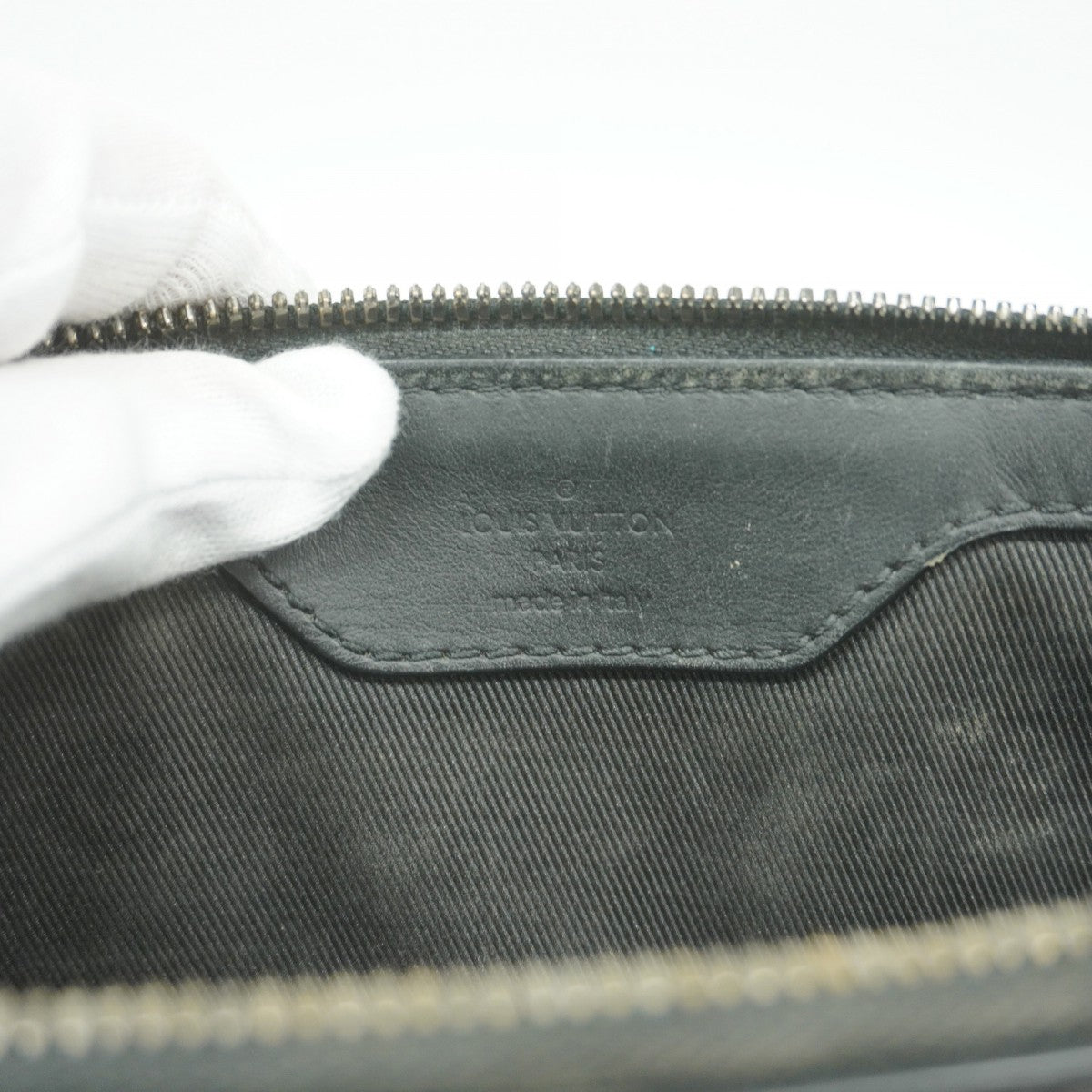 【6cc4006】ルイヴィトン ハンドバッグ モノグラム・エクリプス サックプラクロス M46456 ブラック 2wayバッグ【中古】メンズ