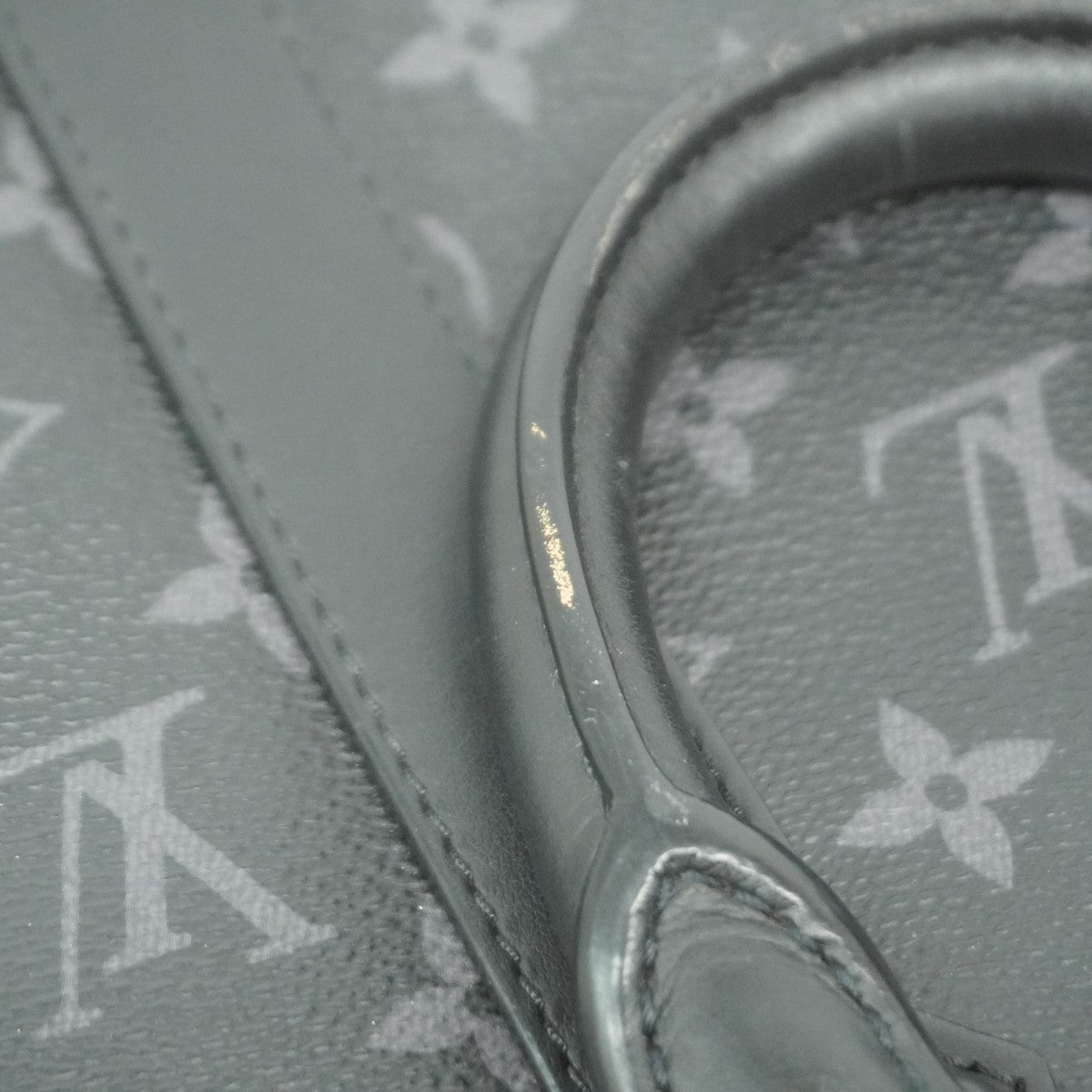 【6cc4006】ルイヴィトン ハンドバッグ モノグラム・エクリプス サックプラクロス M46456 ブラック 2wayバッグ【中古】メンズ