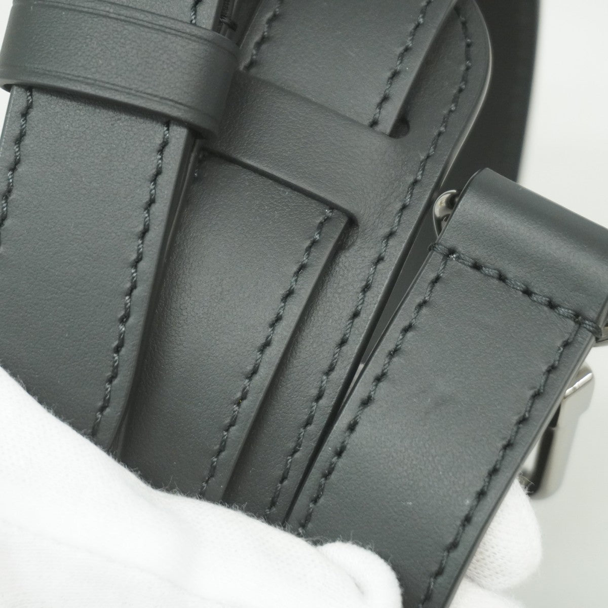 【6cc4006】ルイヴィトン ハンドバッグ モノグラム・エクリプス サックプラクロス M46456 ブラック 2wayバッグ【中古】メンズ