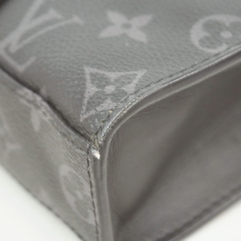 【6cc4006】ルイヴィトン ハンドバッグ モノグラム・エクリプス サックプラクロス M46456 ブラック 2wayバッグ【中古】メンズ