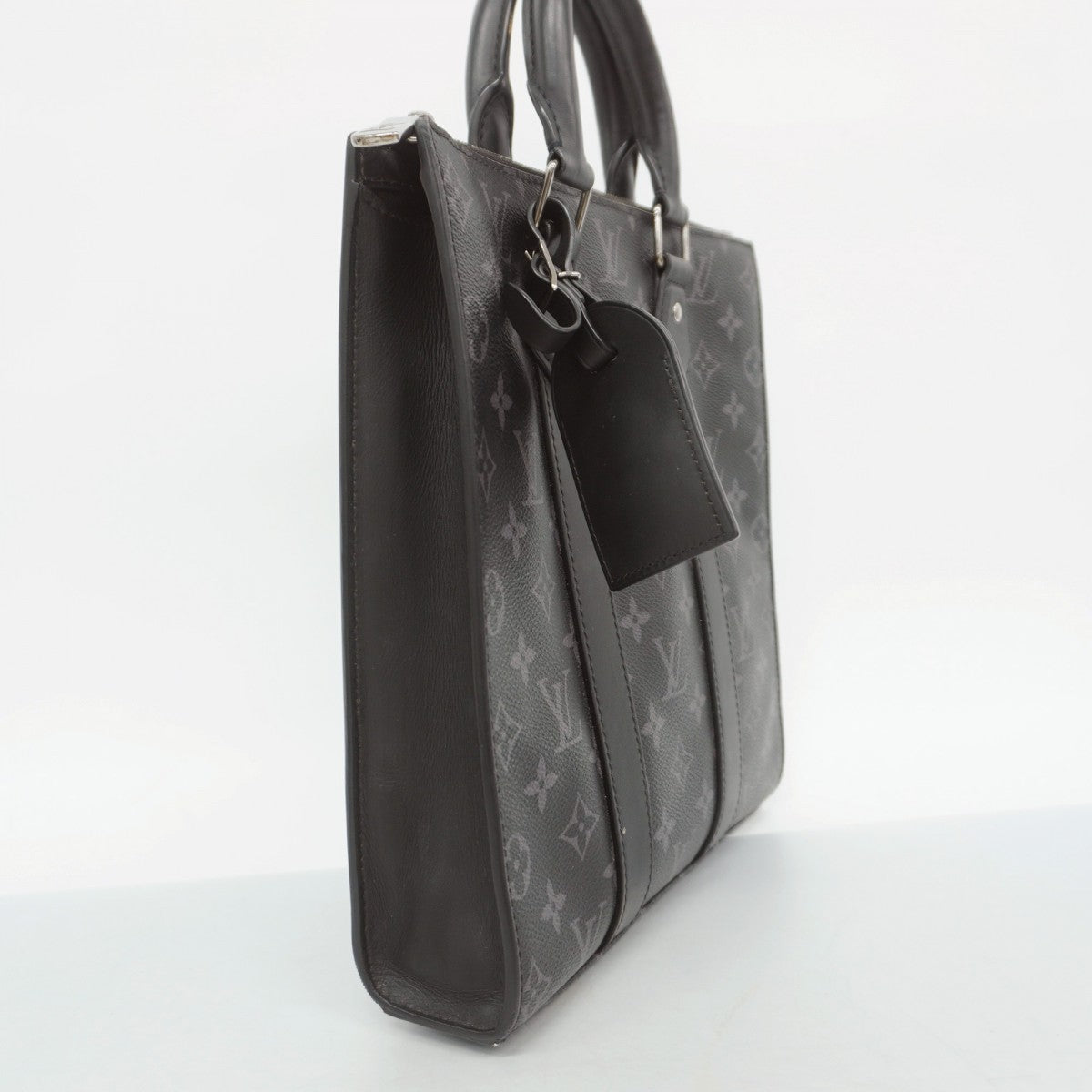 【6cc4006】ルイヴィトン ハンドバッグ モノグラム・エクリプス サックプラクロス M46456 ブラック 2wayバッグ【中古】メンズ