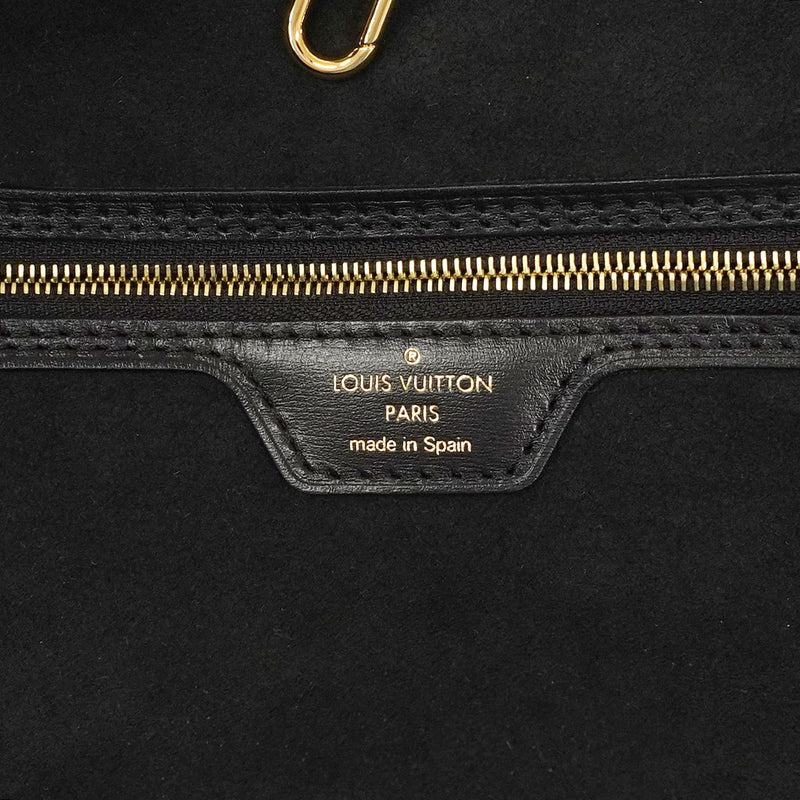 【6cc4017-k】ルイヴィトン トートバッグ モノグラム・ジャガードSince1854 ネヴァーフルMM M57230 ブラック【中古】レディース