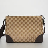 【6cc4023-k】グッチ ショルダーバッグ GGキャンバス 114273 キャンバス ベージュ シルバー金具【中古】レディース