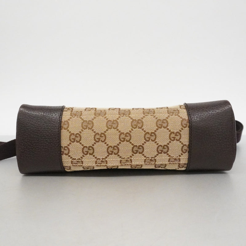 【6cc4023-k】グッチ ショルダーバッグ GGキャンバス 114273 キャンバス ベージュ シルバー金具【中古】レディース