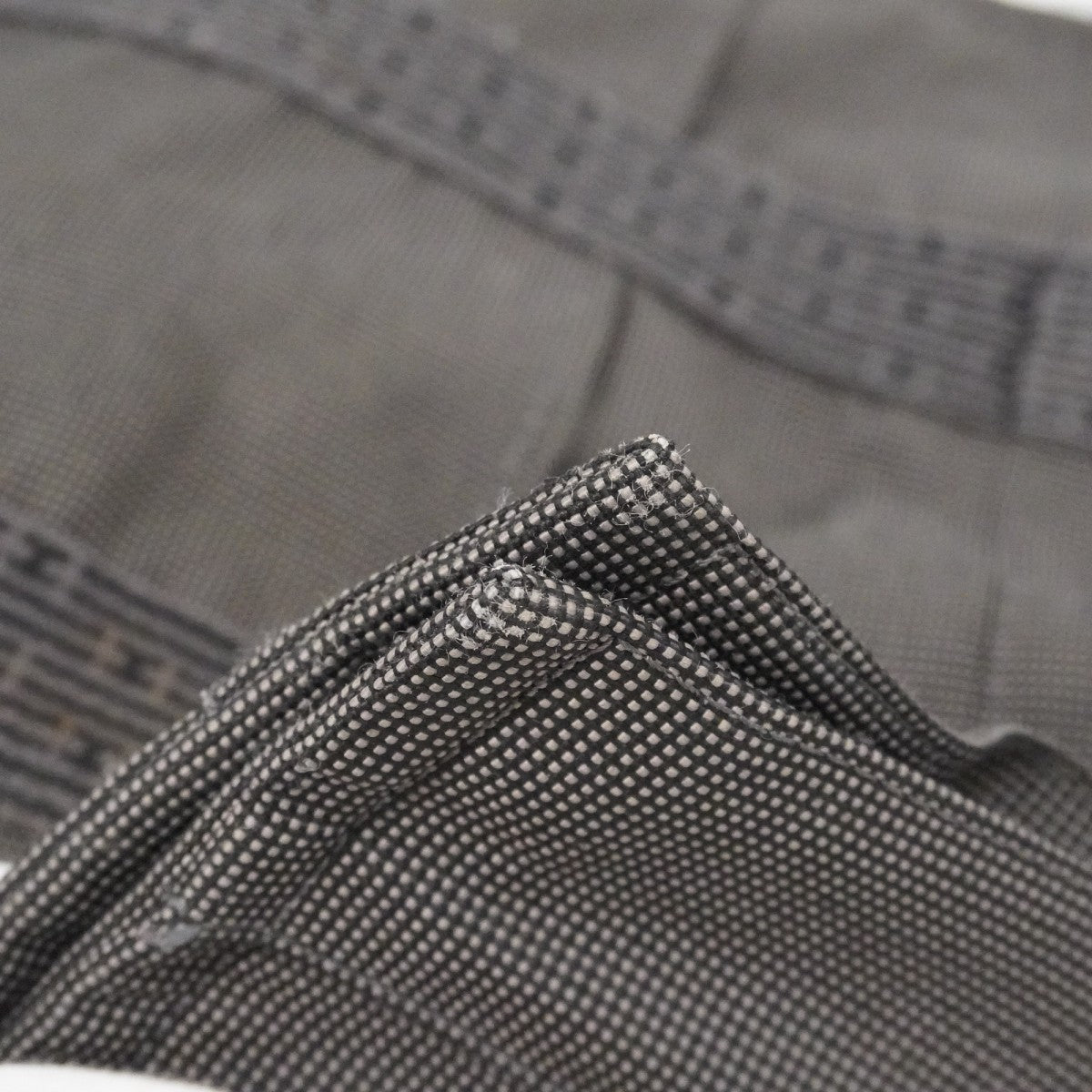 【6cc4025-k】エルメス トートバッグ エールラインMM キャンバス グレー シルバー金具【中古】メンズ レディース ユニセックス