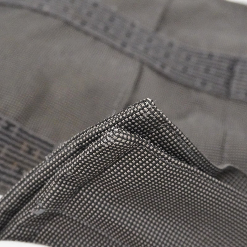 【6cc4025-k】エルメス トートバッグ エールラインMM キャンバス グレー シルバー金具【中古】メンズ レディース ユニセックス