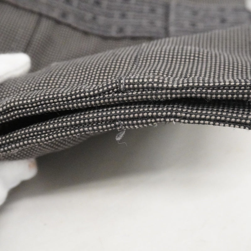 【6cc4025-k】エルメス トートバッグ エールラインMM キャンバス グレー シルバー金具【中古】メンズ レディース ユニセックス