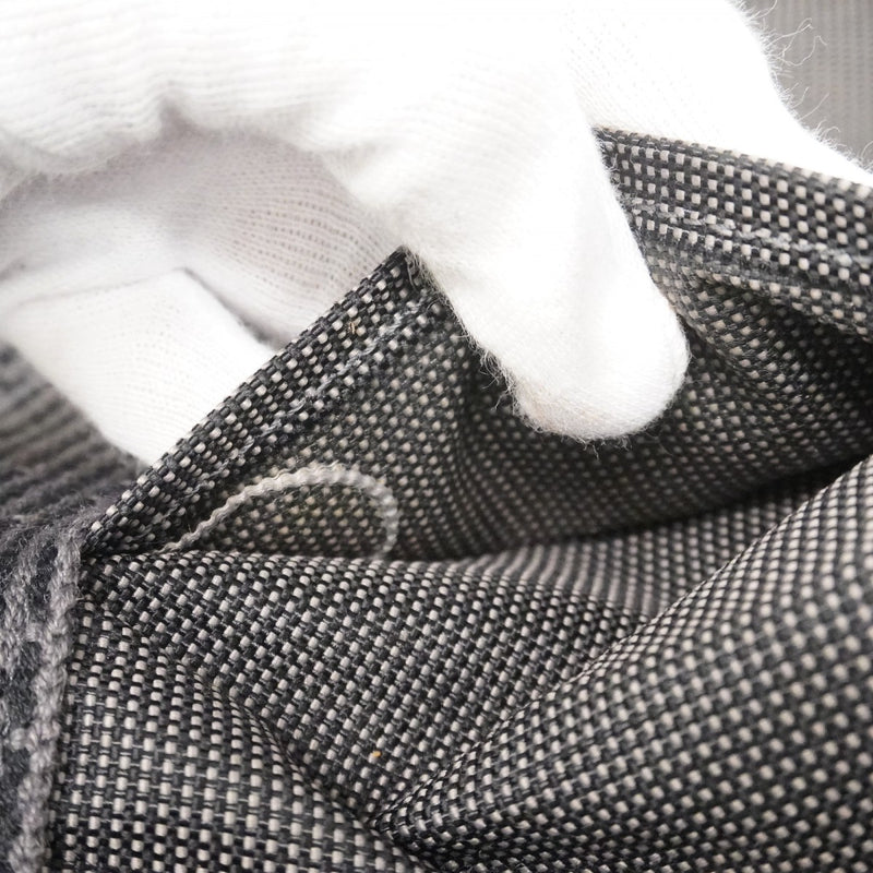 【6cc4025-k】エルメス トートバッグ エールラインMM キャンバス グレー シルバー金具【中古】メンズ レディース ユニセックス