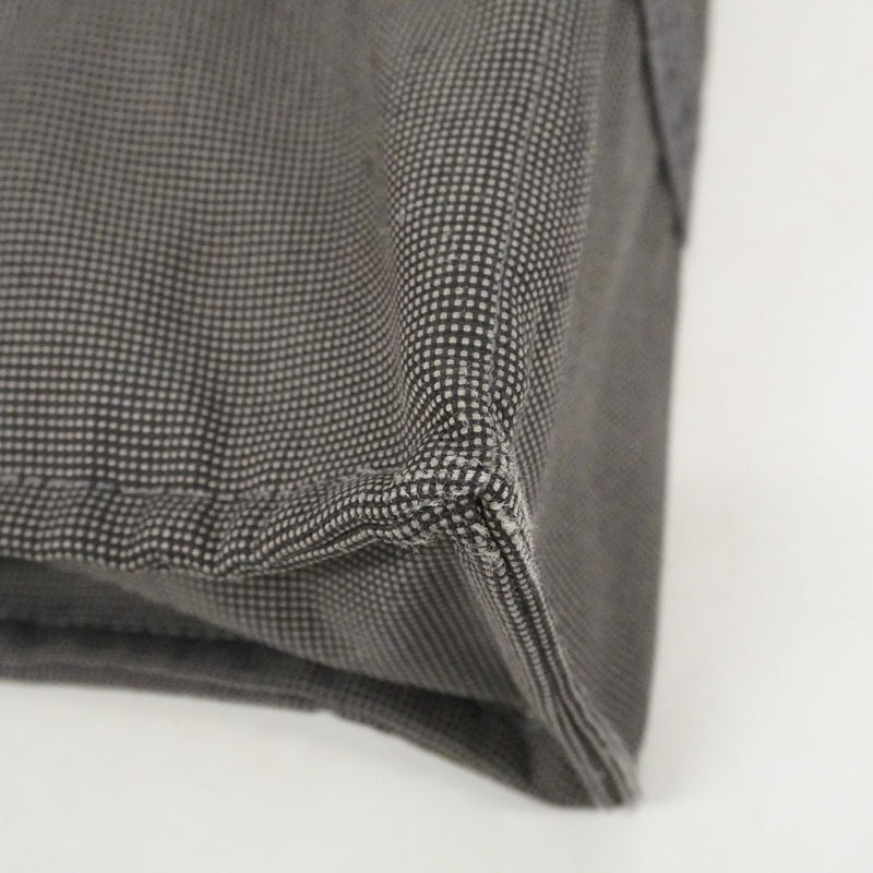 【6cc4025-k】エルメス トートバッグ エールラインMM キャンバス グレー シルバー金具【中古】メンズ レディース ユニセックス