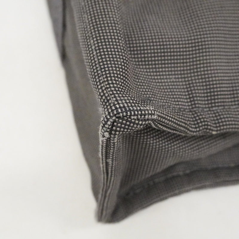 【6cc4025-k】エルメス トートバッグ エールラインMM キャンバス グレー シルバー金具【中古】メンズ レディース ユニセックス