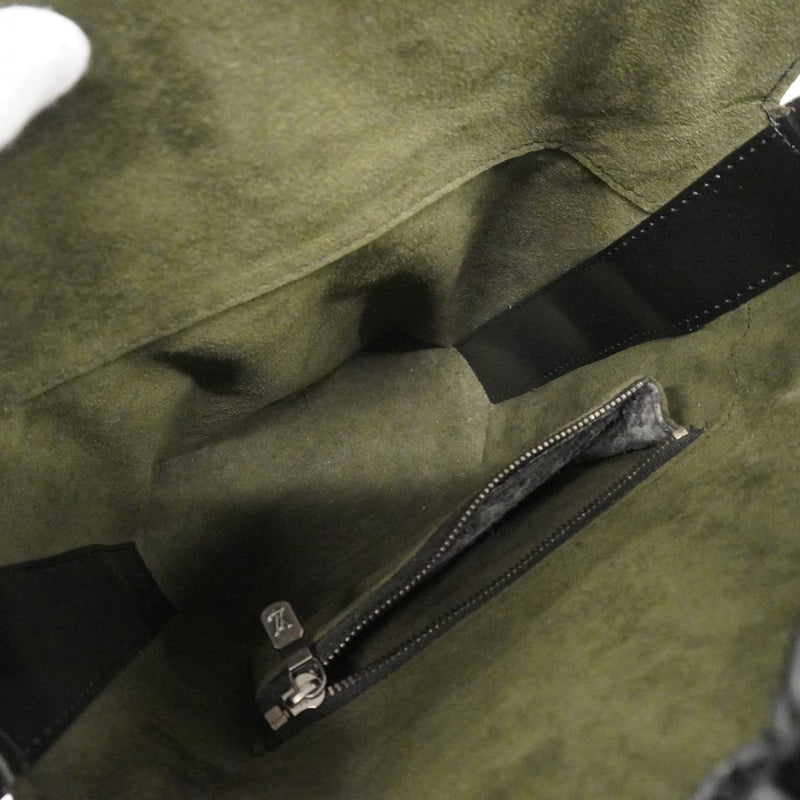 【6cc4027-k】ルイヴィトン ショルダーバッグ エピ サックソウ M80161 ノワール【中古】レディース