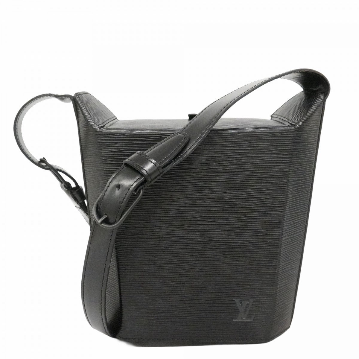 【6cc4027-k】ルイヴィトン ショルダーバッグ エピ サックソウ M80161 ノワール【中古】レディース