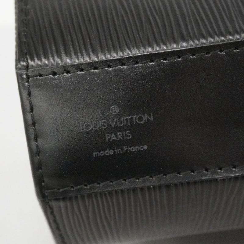 【6cc4027-k】ルイヴィトン ショルダーバッグ エピ サックソウ M80161 ノワール【中古】レディース