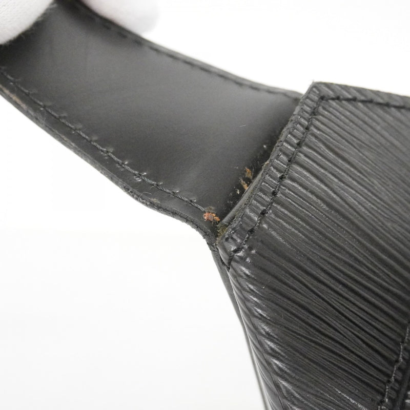 【6cc4027-k】ルイヴィトン ショルダーバッグ エピ サックソウ M80161 ノワール【中古】レディース