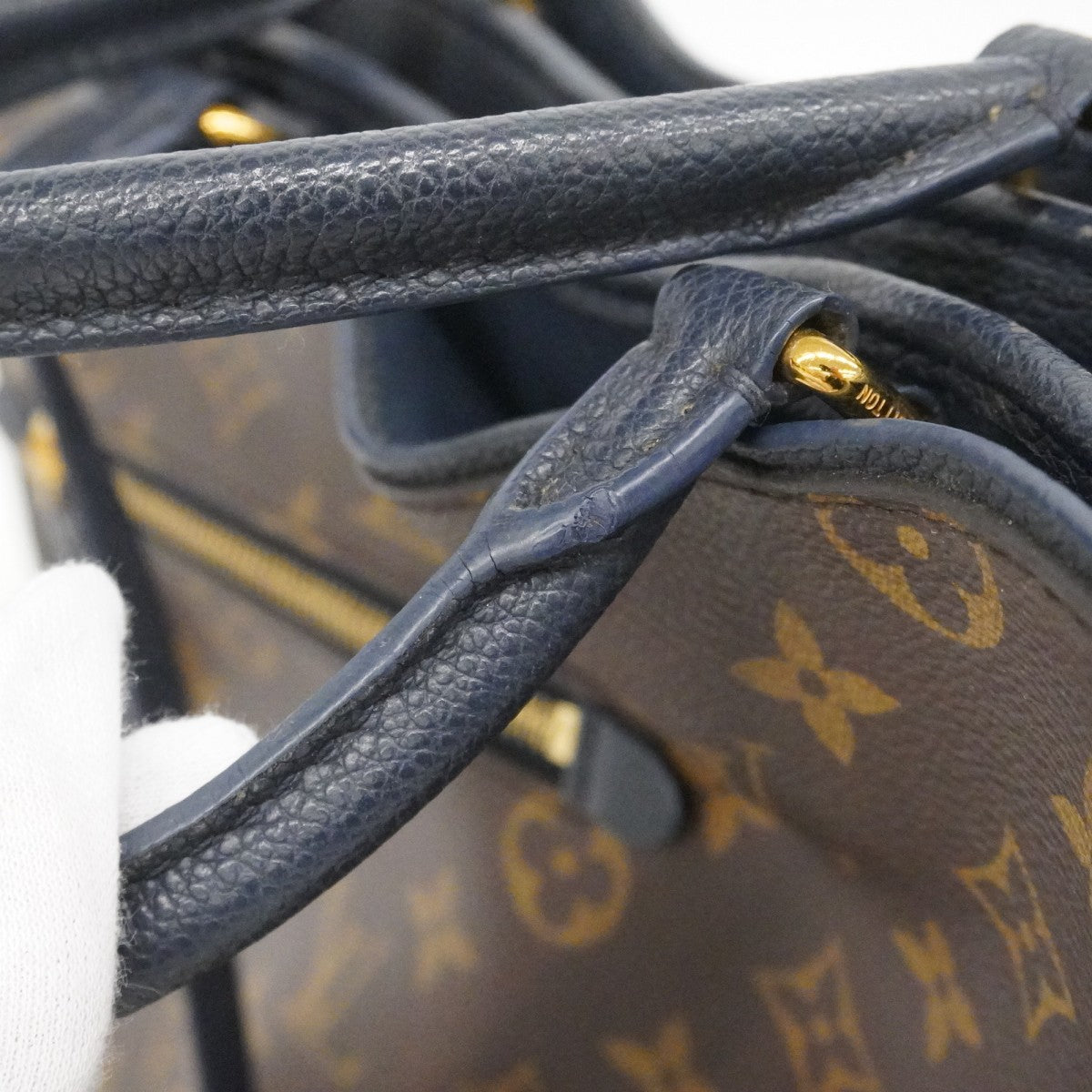 【6cc4028-k】ルイヴィトン ハンドバッグ モノグラム ポパンクールPM M43434 マリーヌ 2wayバッグ【中古】レディース