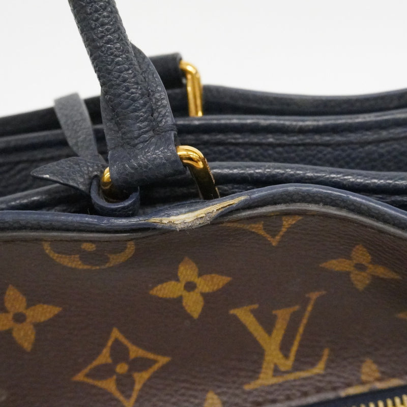 【6cc4028-k】ルイヴィトン ハンドバッグ モノグラム ポパンクールPM M43434 マリーヌ 2wayバッグ【中古】レディース