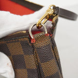 【6cc4030-k】ルイヴィトン ポーチ ダミエ ポシェットアクセソワール N51985 エベヌ【中古】レディース