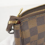 【6cc4030-k】ルイヴィトン ポーチ ダミエ ポシェットアクセソワール N51985 エベヌ【中古】レディース