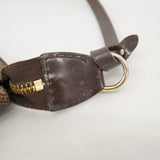 【6cc4030-k】ルイヴィトン ポーチ ダミエ ポシェットアクセソワール N51985 エベヌ【中古】レディース