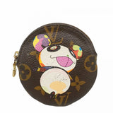 【6cc4032-k】ルイヴィトン コインケース モノグラム・パンダ ポルトモネロン M61928 ブラウン マルチカラー【中古】メンズ レディース ユニセックス