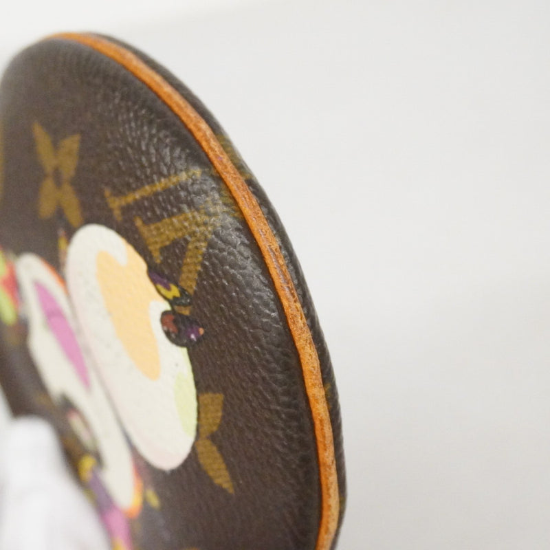 【6cc4032-k】ルイヴィトン コインケース モノグラム・パンダ ポルトモネロン M61928 ブラウン マルチカラー【中古】メンズ レディース ユニセックス