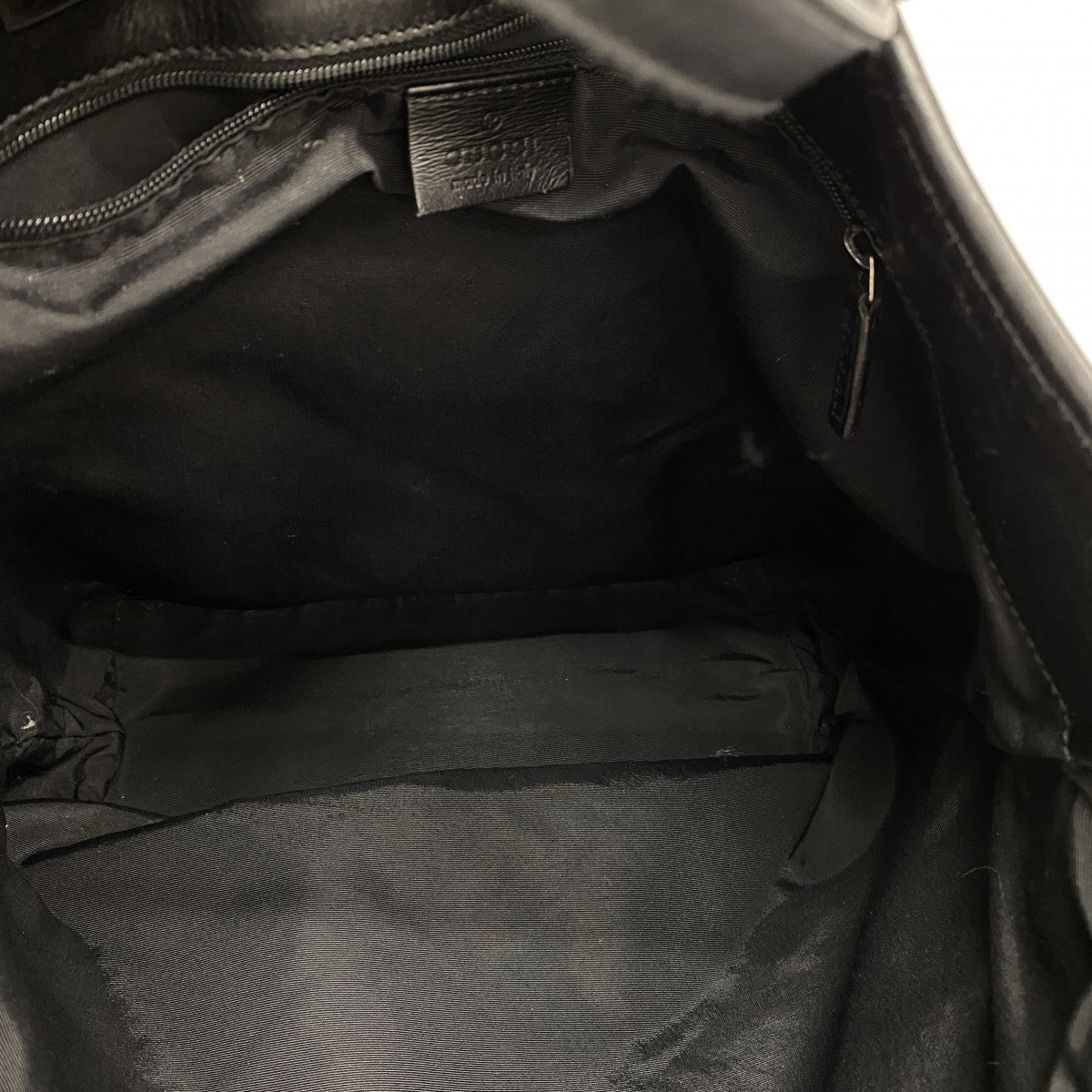 【6cc4038-k】グッチ トートバッグ 31243 デニム ブラック シルバー金具【中古】レディース