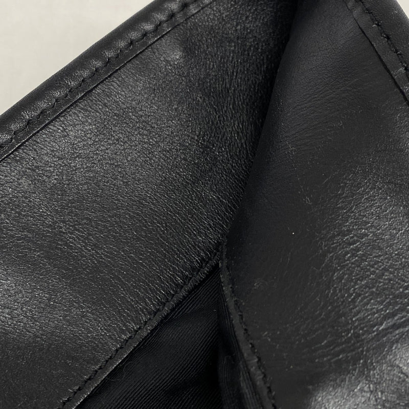 【6cc4038-k】グッチ トートバッグ 31243 デニム ブラック シルバー金具【中古】レディース