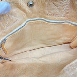 【6cc4042-k】エルメス ハンドバッグ ニューフールトゥPM キャンバス ベージュ ブラウン シルバー金具【中古】メンズ レディース ユニセックス