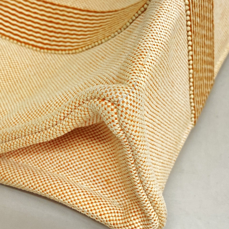 【6cc4042-k】エルメス ハンドバッグ ニューフールトゥPM キャンバス ベージュ ブラウン シルバー金具【中古】メンズ レディース ユニセックス