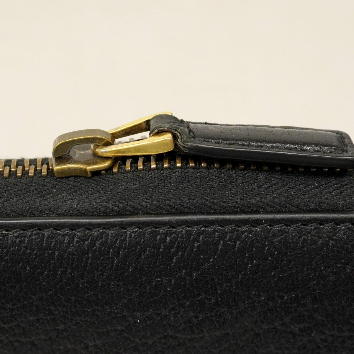 【6cc4043-k】グッチ 長財布 GGマーモント 428736 レザー ブラック ゴールド金具【中古】メンズ レディース ユニセックス