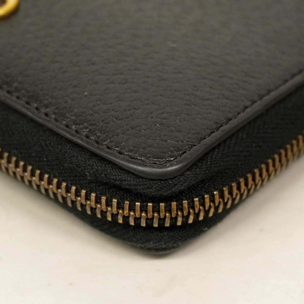 【6cc4043-k】グッチ 長財布 GGマーモント 428736 レザー ブラック ゴールド金具【中古】メンズ レディース ユニセックス