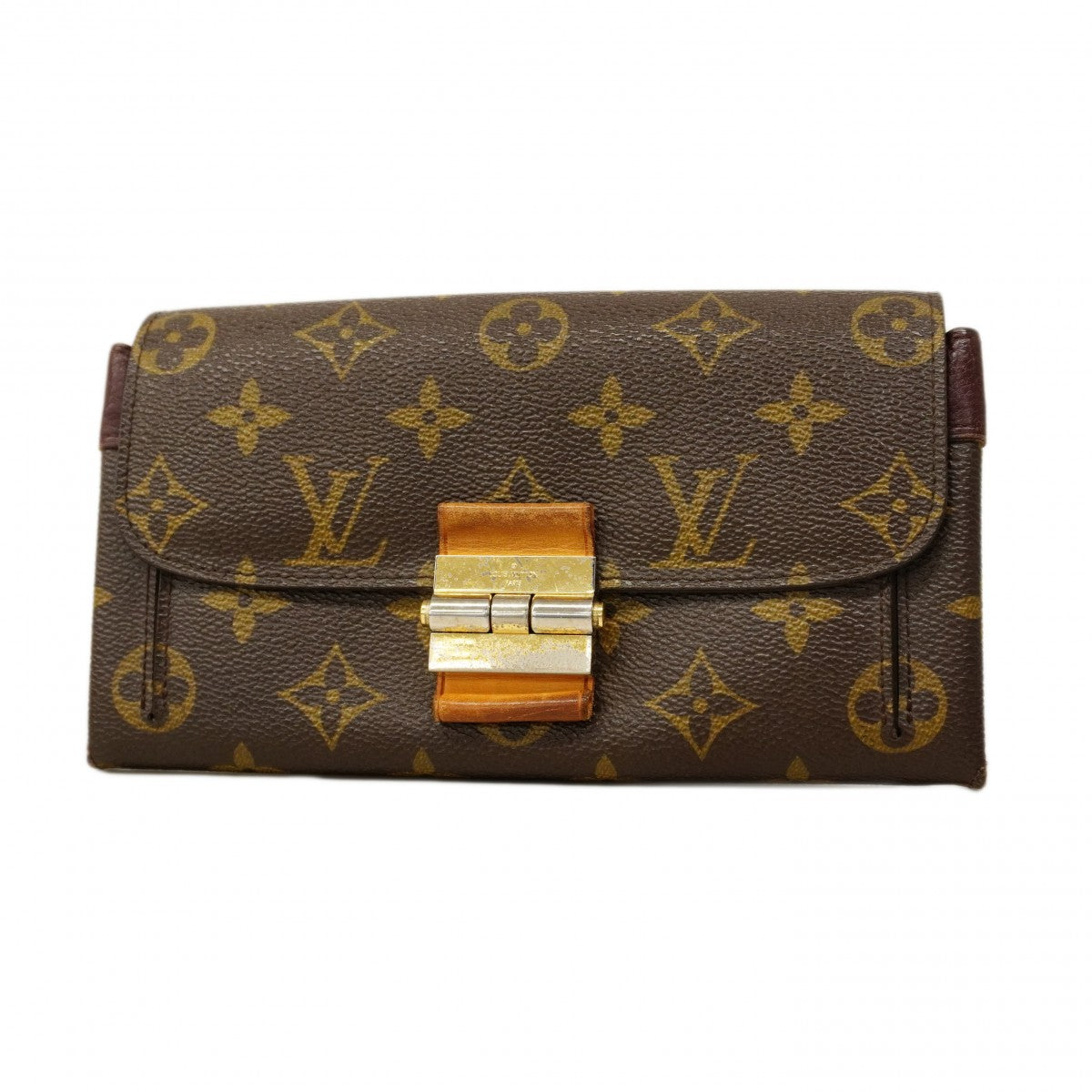 【6cc4044-k】ルイヴィトン 長財布 モノグラム ポルトフォイユエリゼ M60414 ケッチュ【中古】レディース