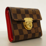 【6cc4045-k】ルイヴィトン 財布 ダミエ ポルトフォイユコアラ N60005 エベヌ【中古】レディース